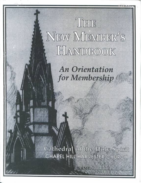 New Member's Handbook 1998